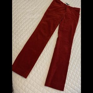Ralph Lauren, Blue Label, Red Corduroy Pant